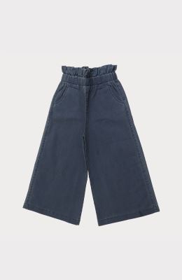 شلوار جین گشاد کمر چین دار