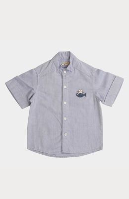 شومیز پاناما یقه فرانسوی