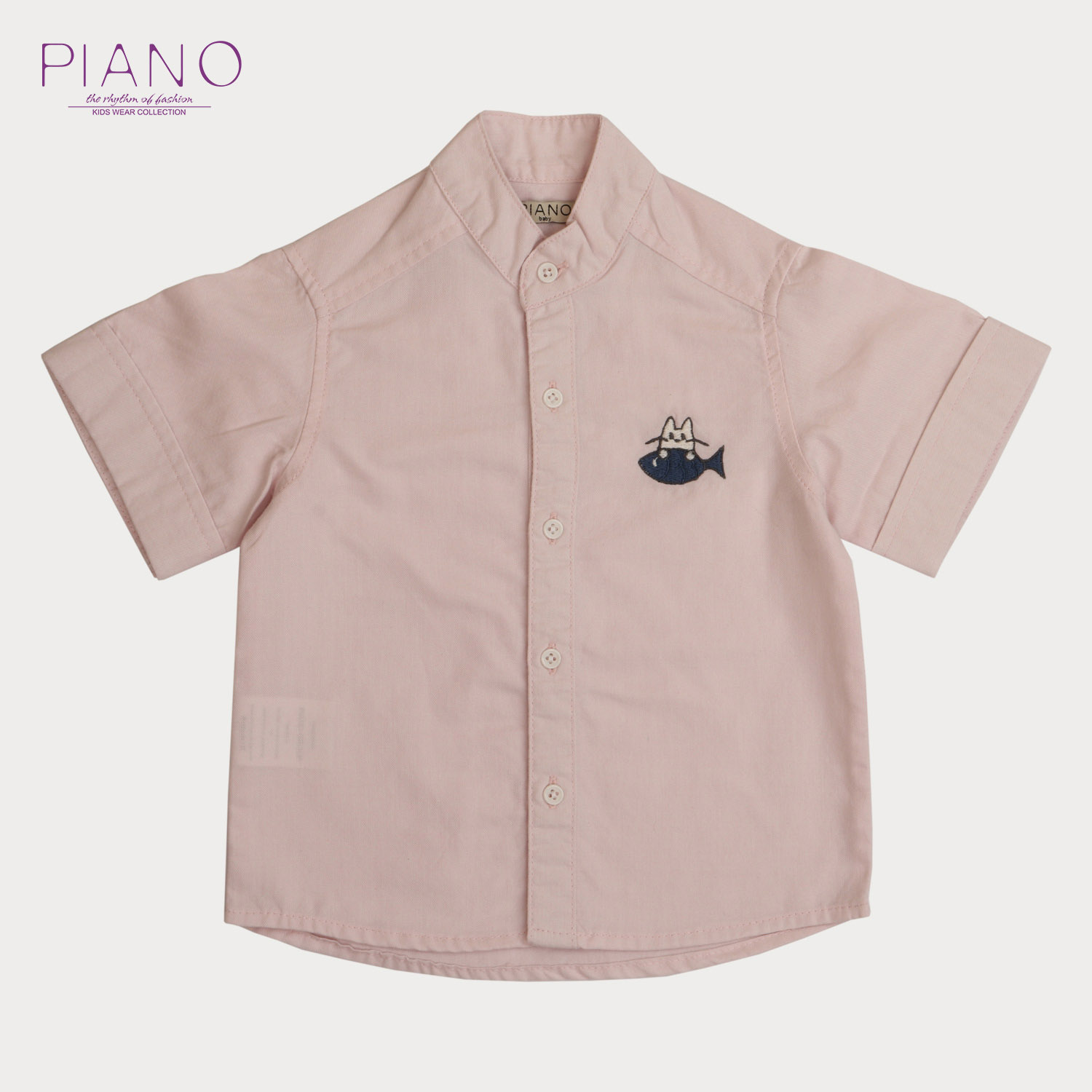 شومیز پاناما یقه فرانسوی