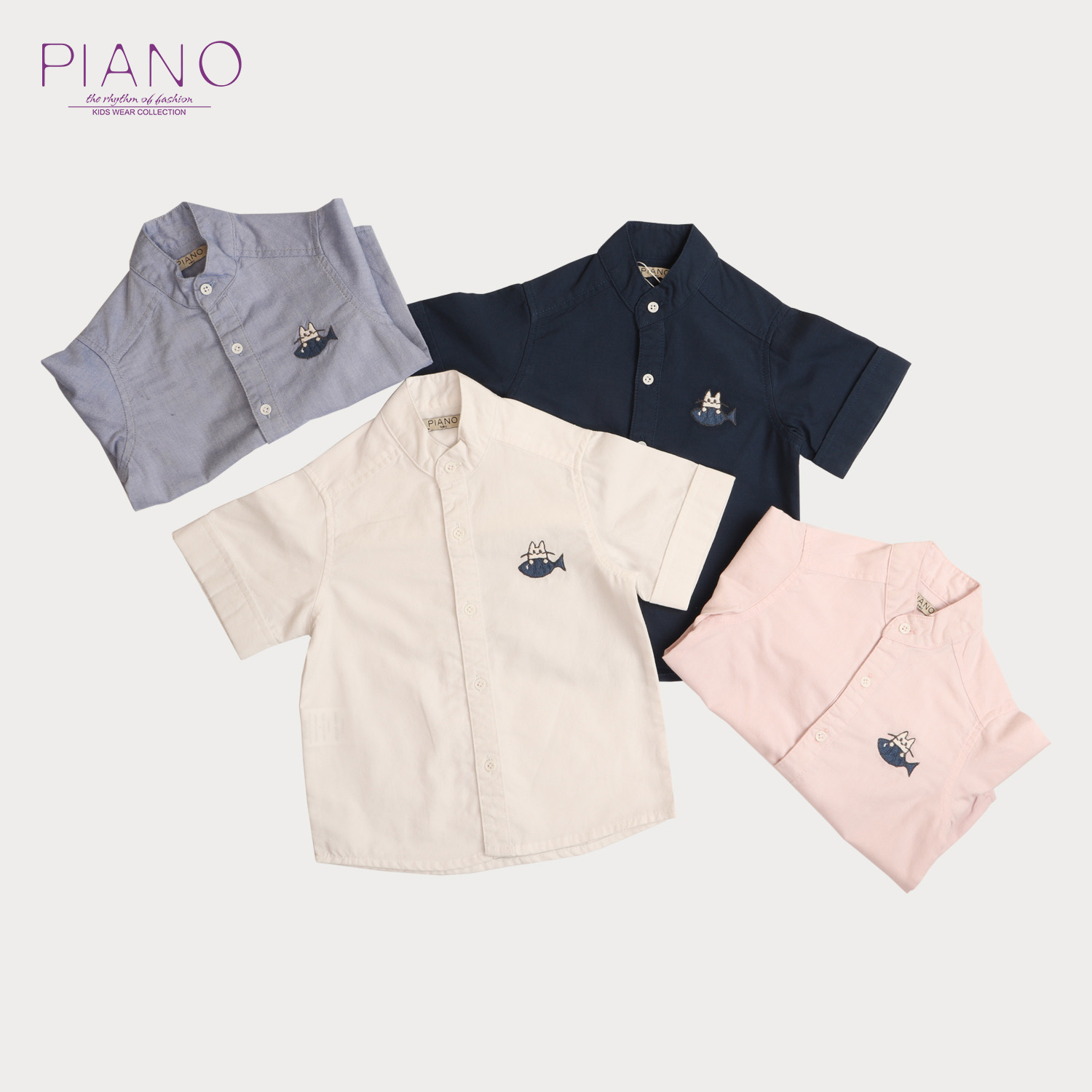 شومیز پاناما یقه فرانسوی