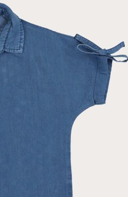 شومیز تنسل آستین افتاده