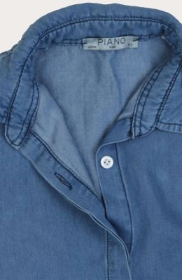 شومیز تنسل آستین افتاده