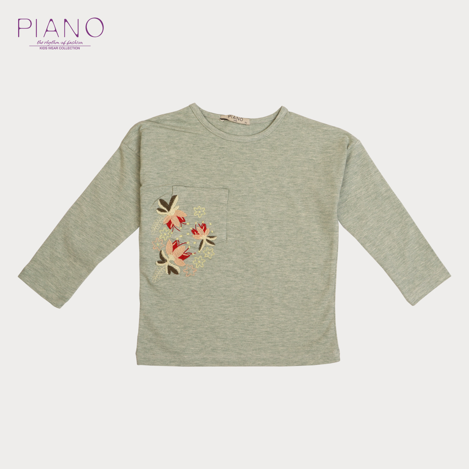 بلوز یکرولایکرا ملانژ رنگی