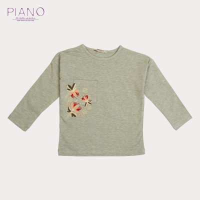 بلوز یکرولایکرا ملانژ رنگی