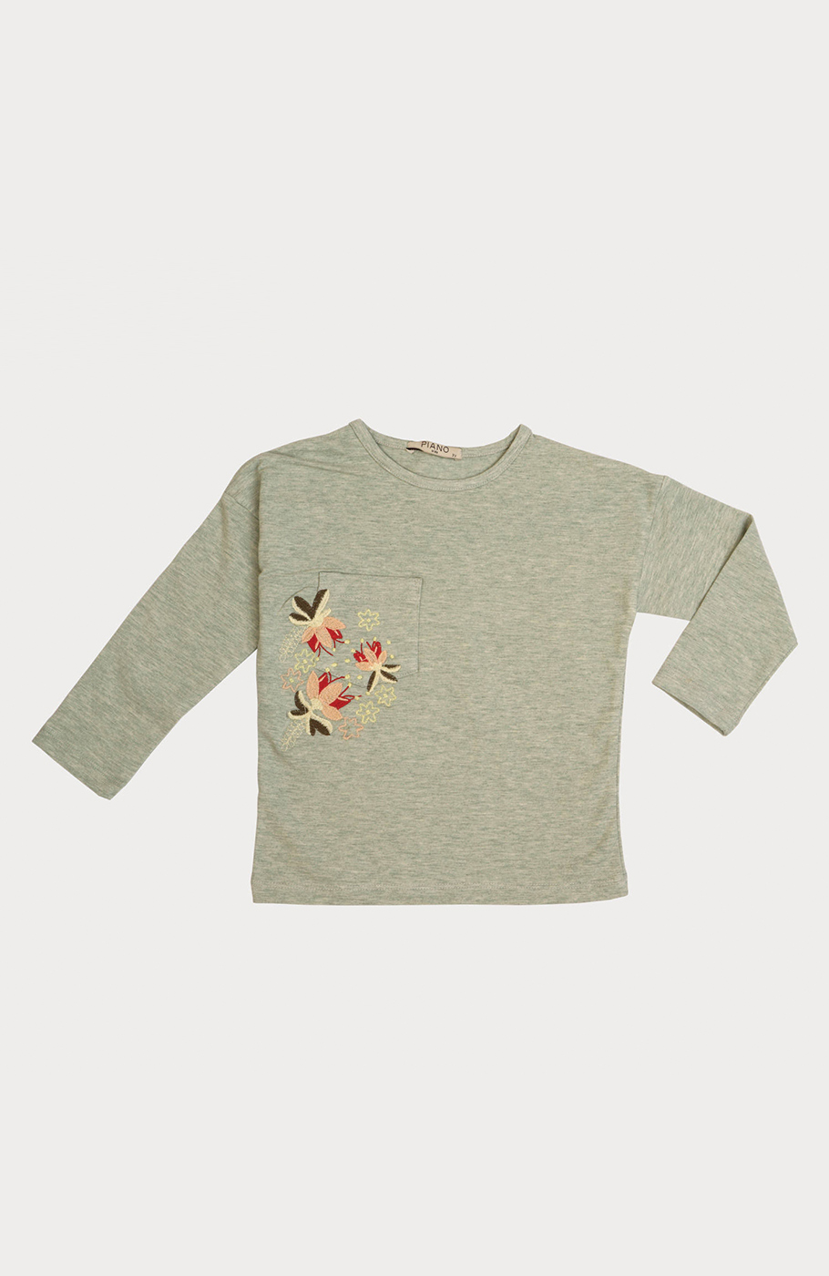 بلوز یکرولایکرا ملانژ رنگی