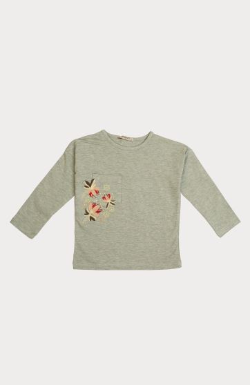 بلوز یکرولایکرا ملانژ رنگی