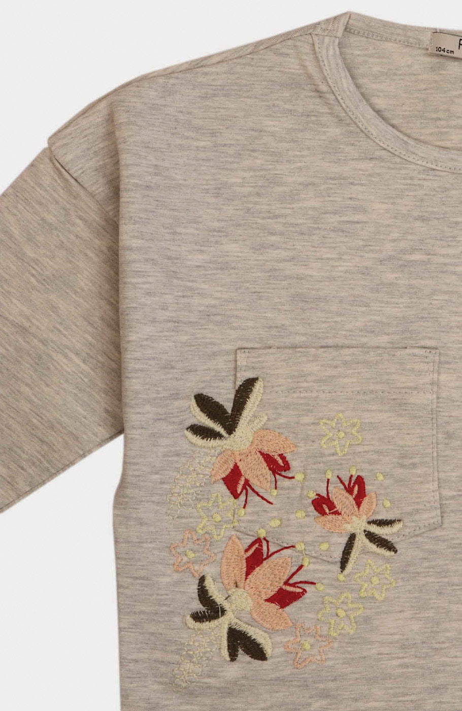 بلوز یکرو لایکرا ملانژ رنگی