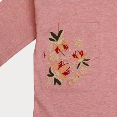 بلوز یکرو لایکرا ملانژ رنگی