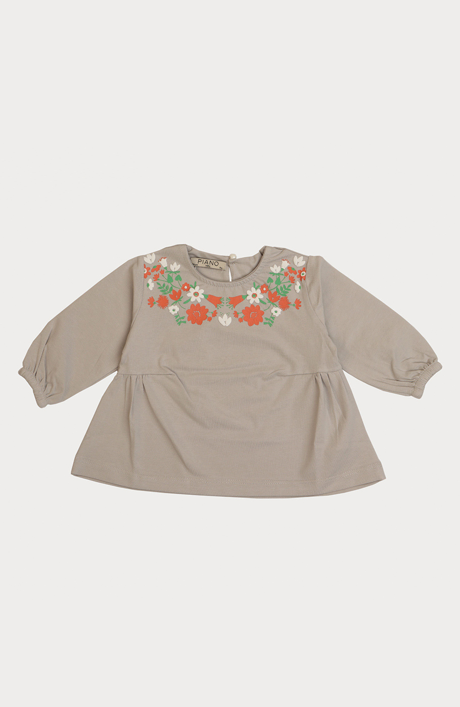 بلوز یکرو لایکرا پهلو چین دار