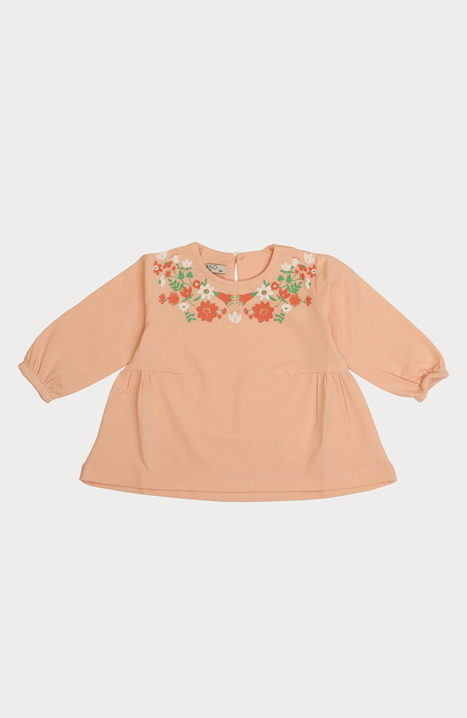 بلوز یکرو لایکرا پهلو چین دار