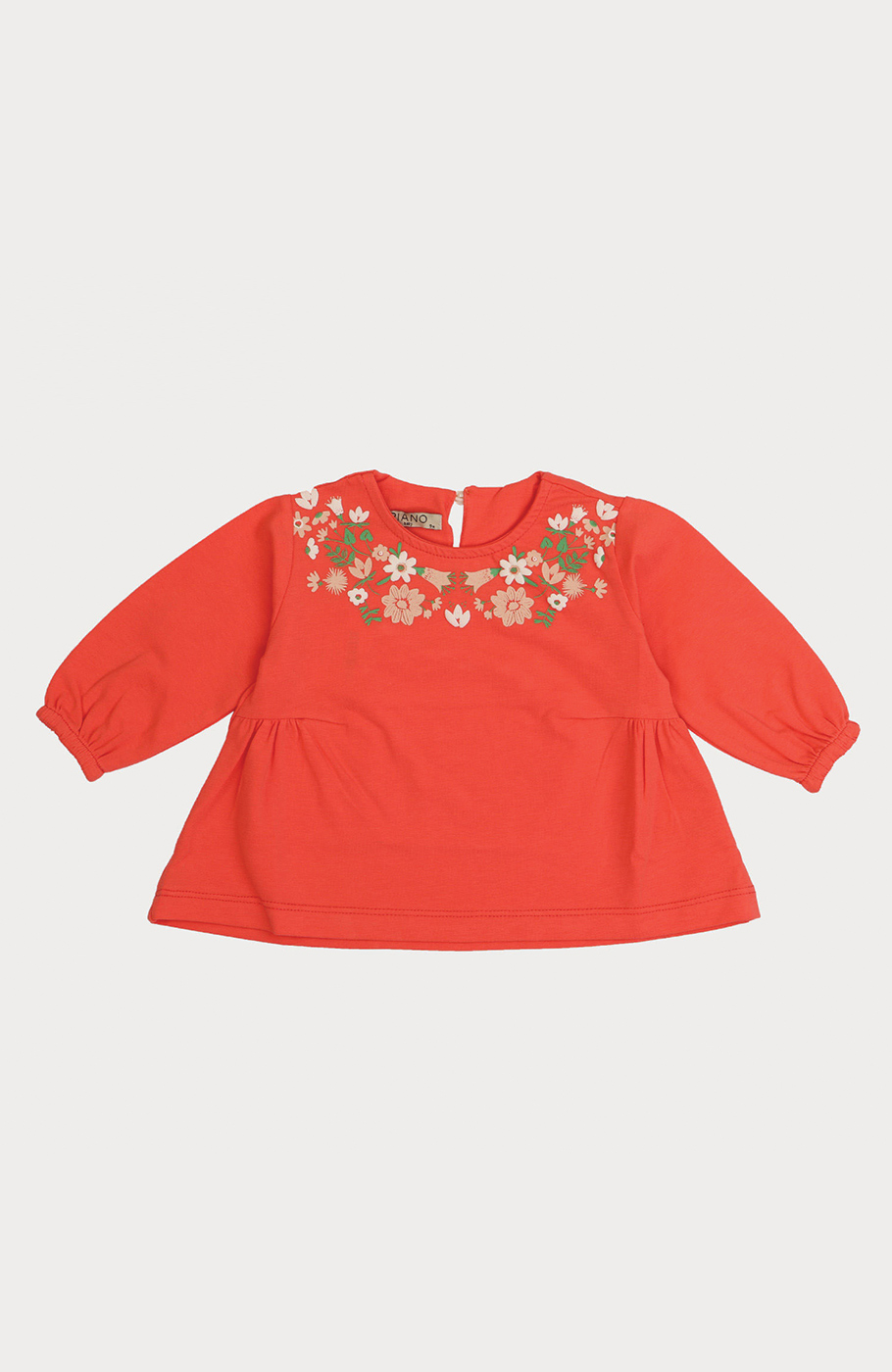 بلوز یکرو لایکرا پهلو چین دار