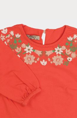 بلوز یکرو لایکرا پهلو چین دار