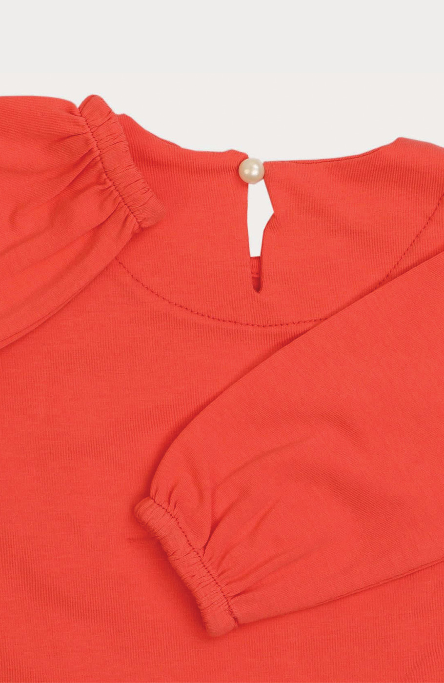 بلوز یکرو لایکرا پهلو چین دار