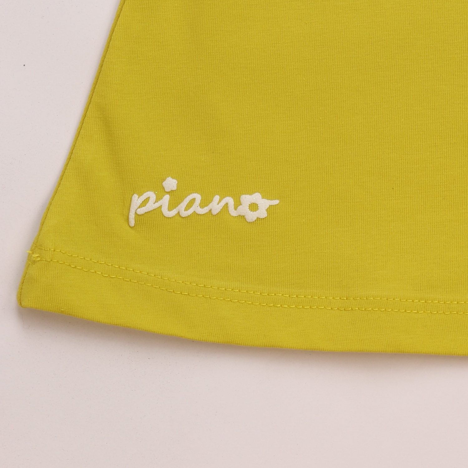 پیراهن یکرو لایکرا و ژاکارد آستین افتاده