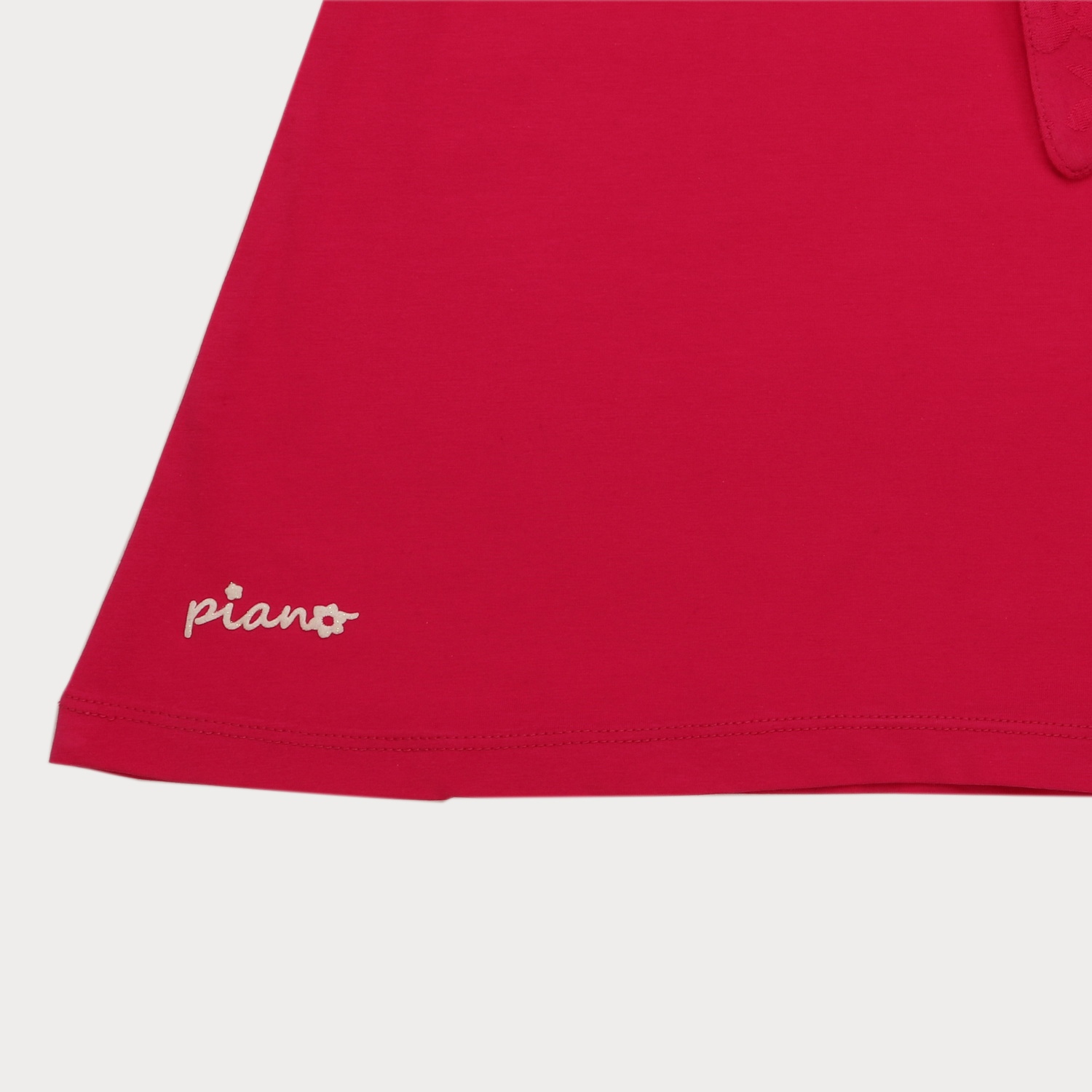 پیراهن یکرو لایکرا و ژاکارد آستین افتاده