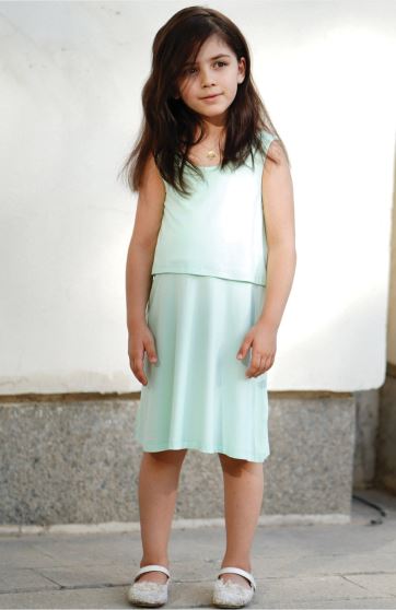 پیراهن ویسکوز پشت چپ و راستی