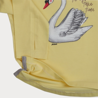 بلوز و لگ یکرو لایکرا کنار چاک دار