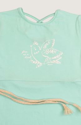 پیراهن یکرو لایکرا پشت ضربدری