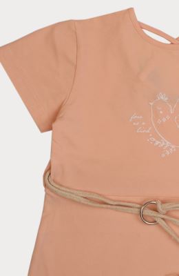 پیراهن یکرو لایکرا پشت ضربدری