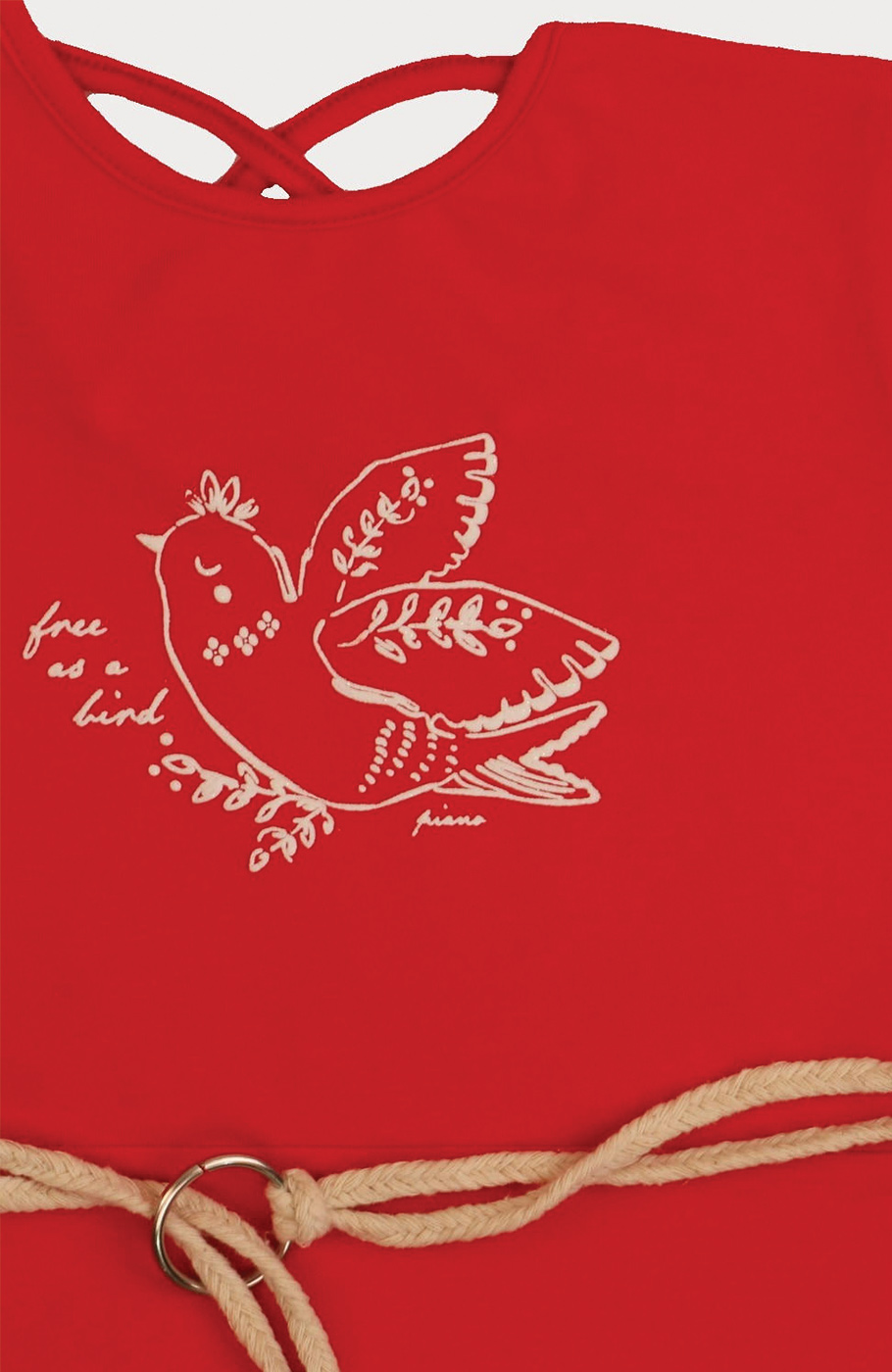 پیراهن یکرو لایکرا پشت ضربدری