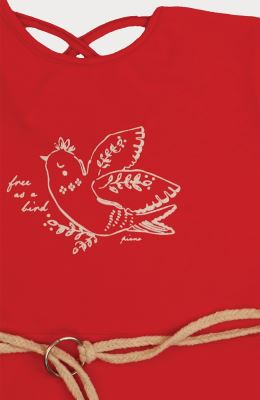 پیراهن یکرو لایکرا پشت ضربدری