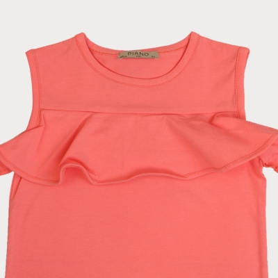 تاپ یکرو لایکرا والان‏ دار (ست با کد 1877)