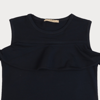 تاپ یکرو لایکرا والان‏ دار (ست با کد 1876)