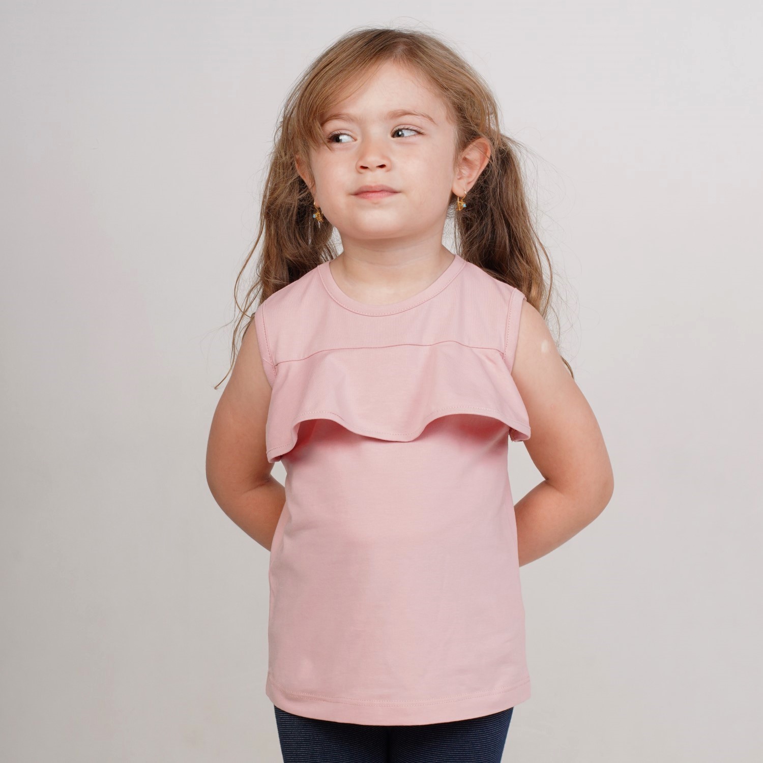 تاپ یکرو لایکرا والان‏ دار (ست با کد 1876)