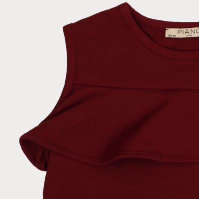 تاپ یکرو لایکرا والان‏ دار (ست با کد 1877)