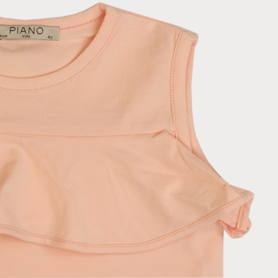 تاپ یکرو لایکرا والان‏ دار (ست با کد 1877)