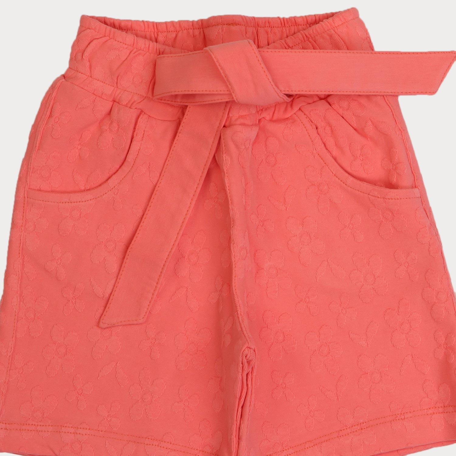 شلوارک ژاکارد گلدار (ست با کد 1867)