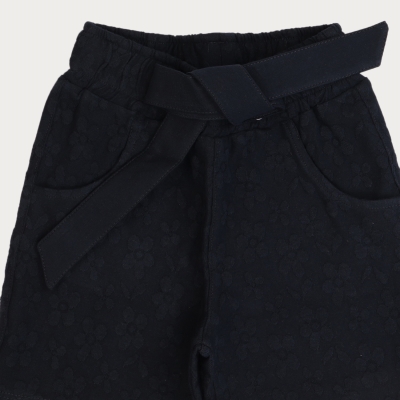 شلوارک ژاکارد گلدار (ست با کد 1867)