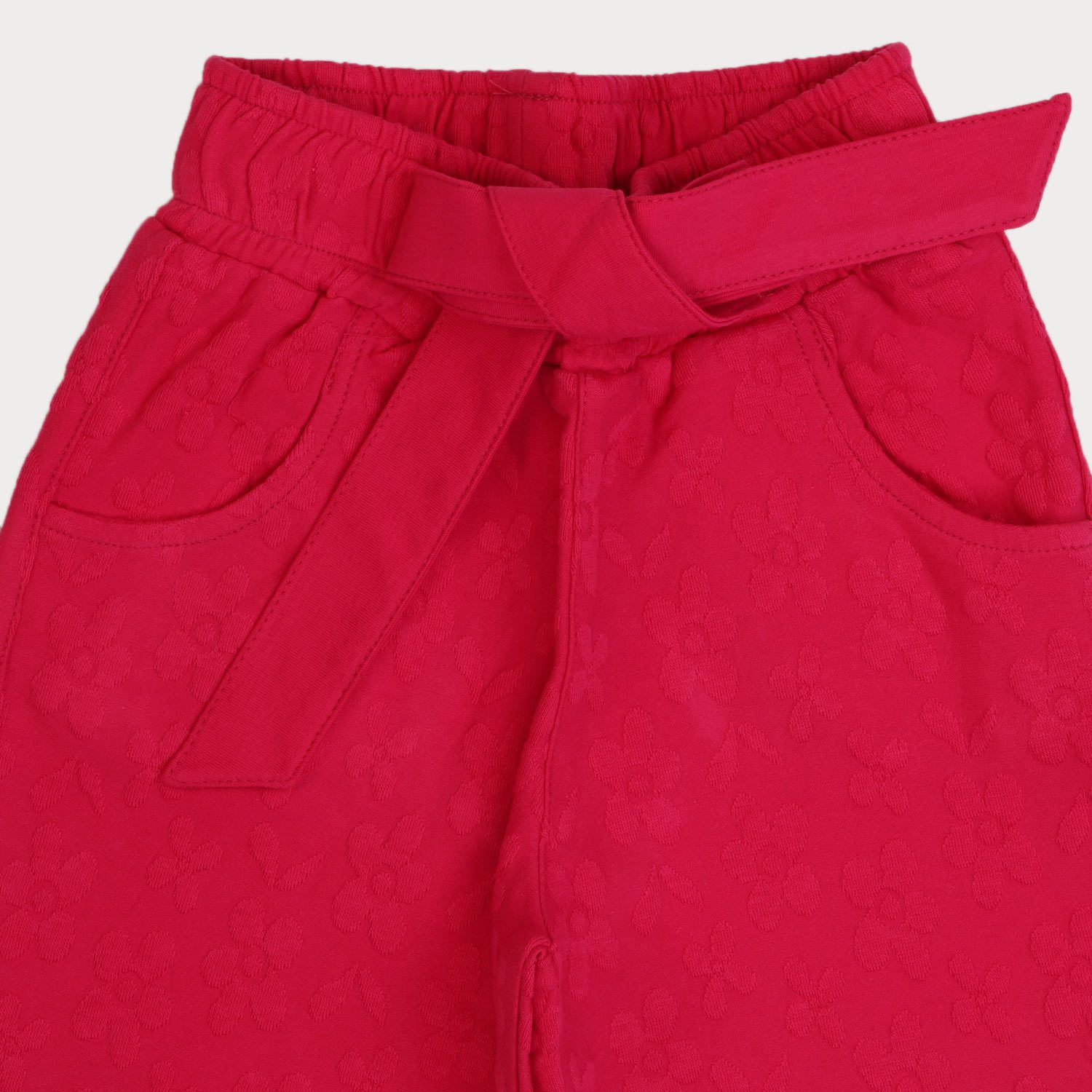 شلوارک ژاکارد گلدار (ست با کد 1867)