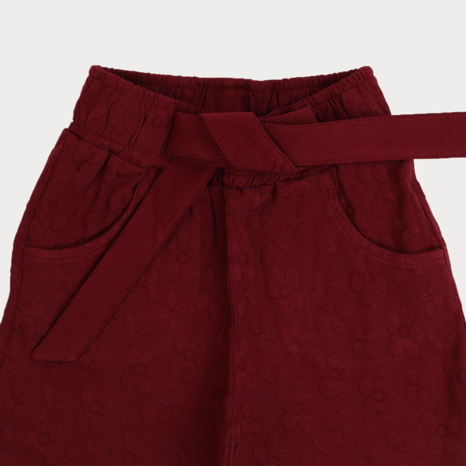 شلوارک ژاکارد گلدار (ست با کد 1867)