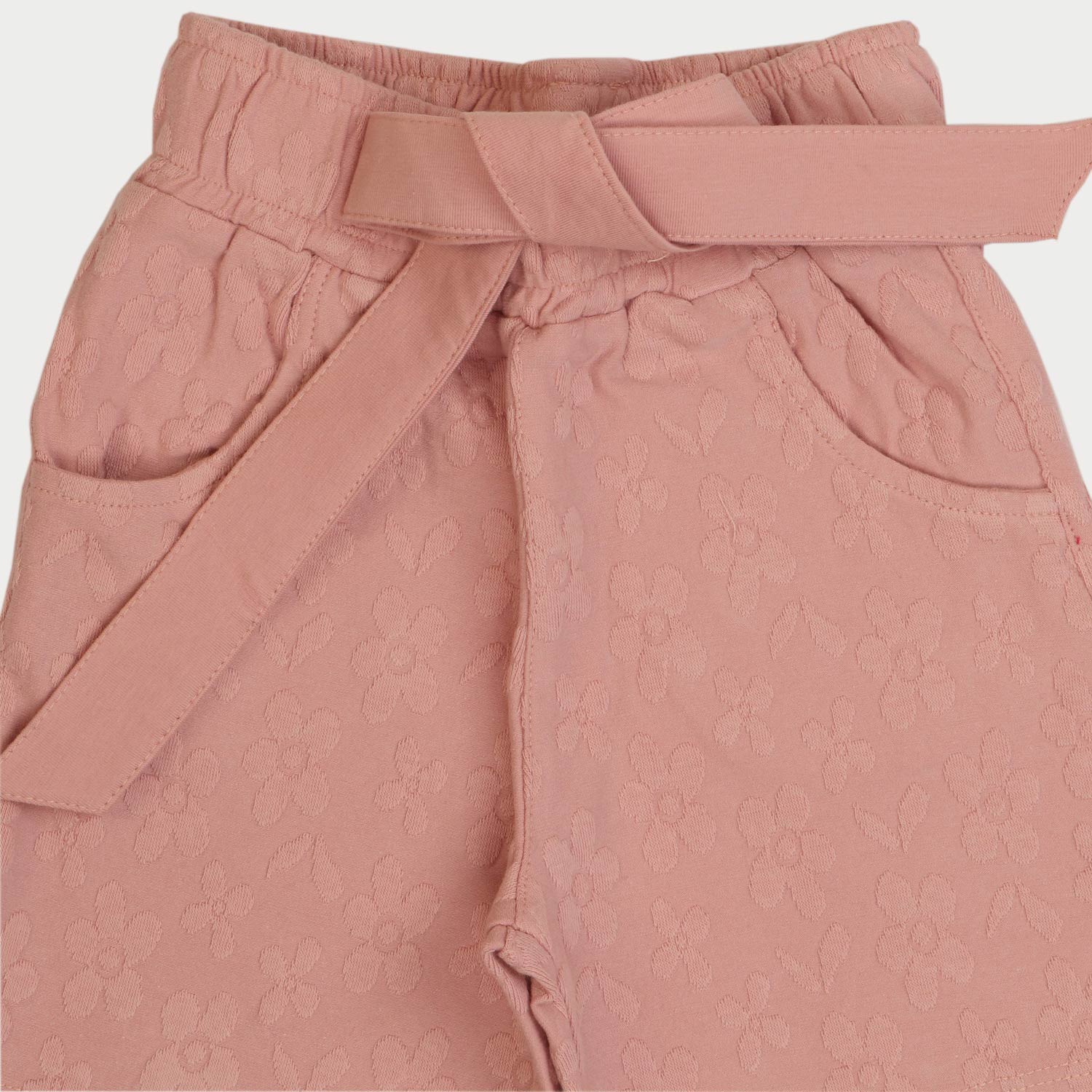 شلوارک ژاکارد گلدار (ست با کد 1867)