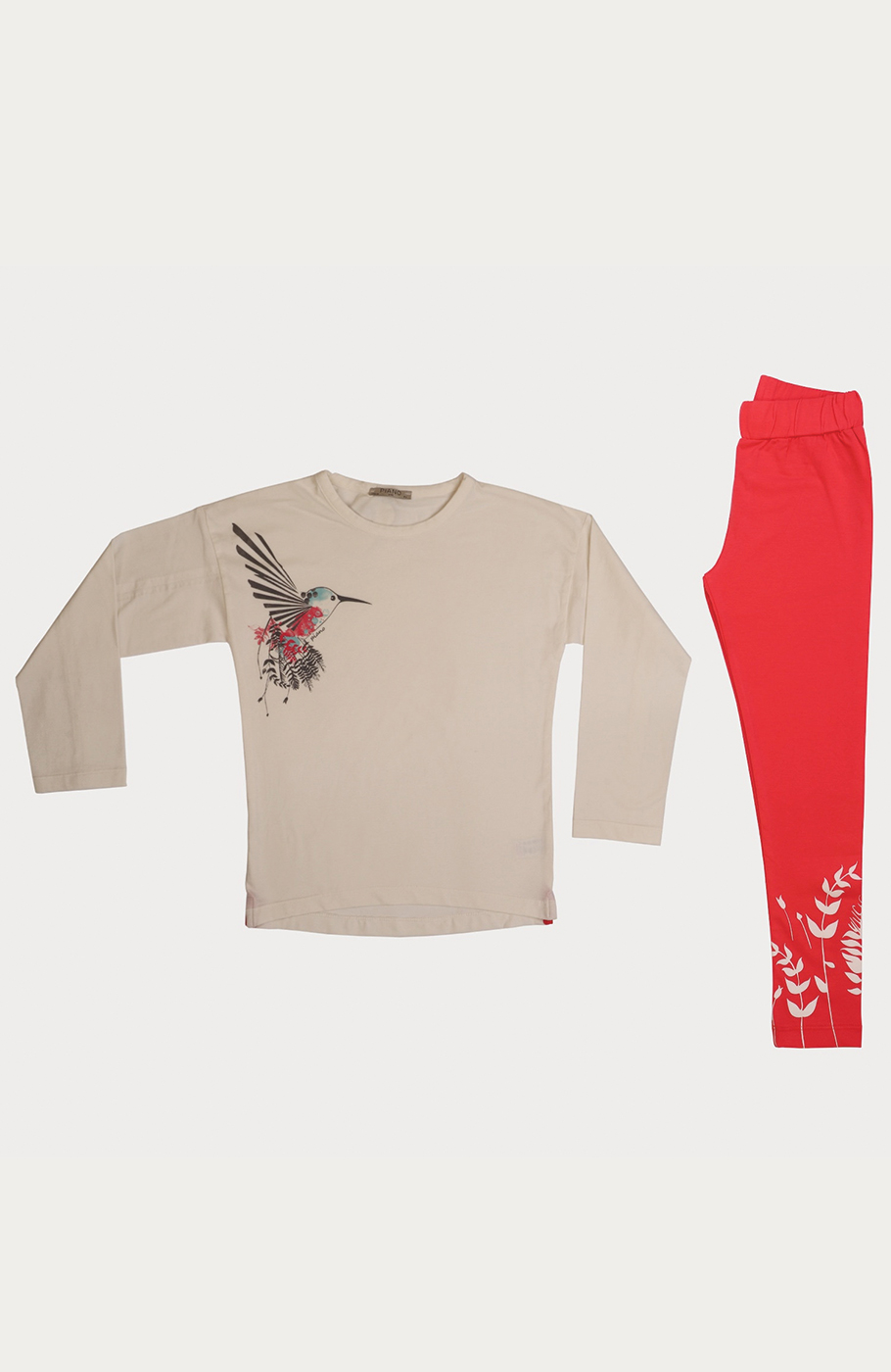 بلوز و لگ یکرو لایکرا کنار چاک ‏دار