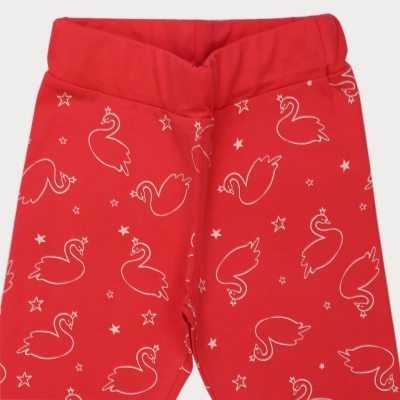 بلوز و لگ یکرو لایکرا کنار چاک دار