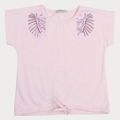 تیشرت‏ یکرو لایکرا اسلپ ‏دمپا گت دار