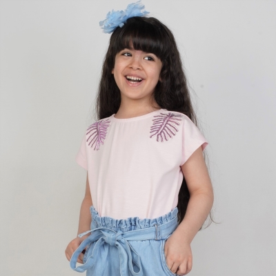 تیشرت‏ یکرو لایکرا اسلپ ‏دمپا گت دار