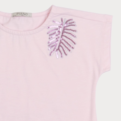 تیشرت‏ یکرو لایکرا اسلپ ‏دمپا گت دار