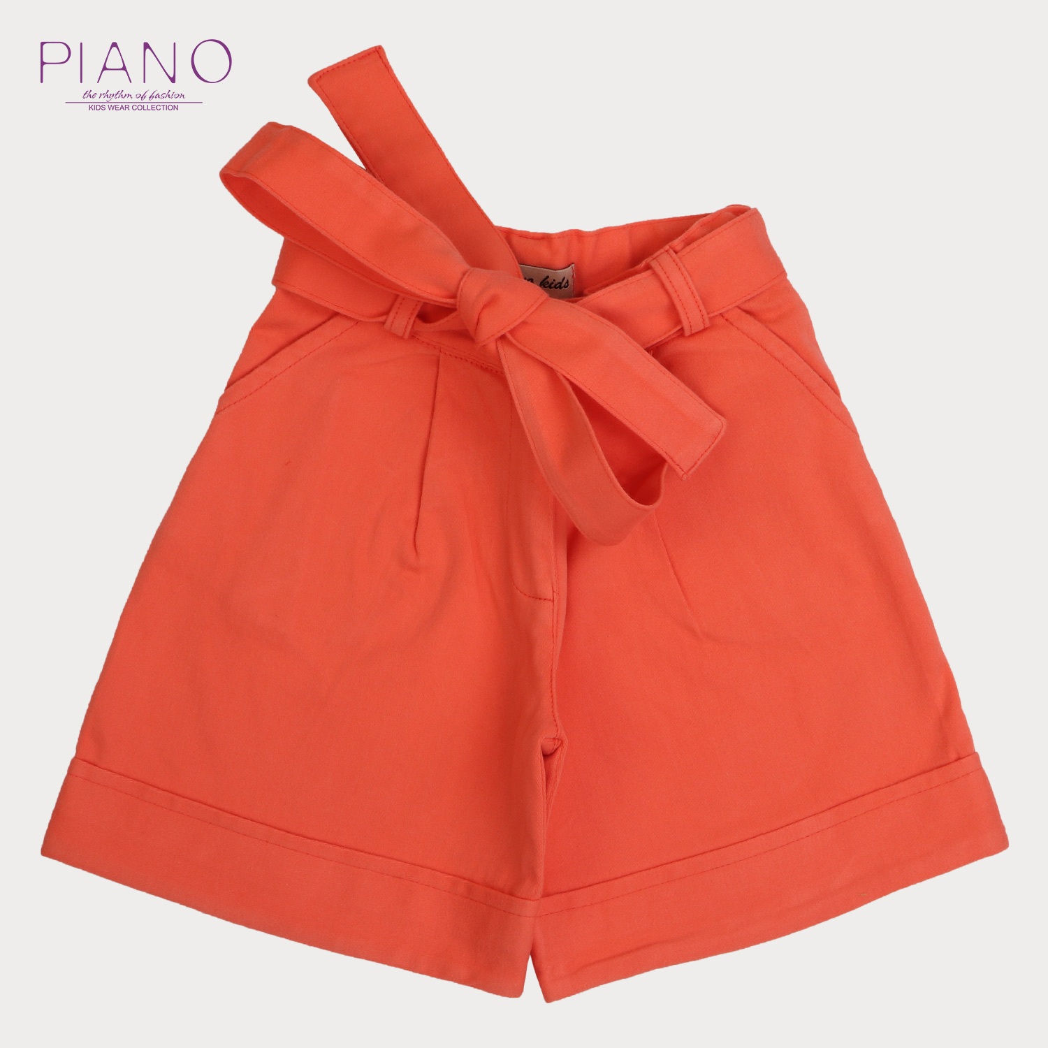 شلوارک‏ کتان ‏دمپا پاکتی (ست با کد 1886)