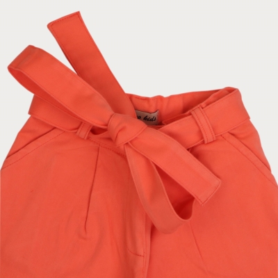 شلوارک‏ کتان‏ دمپا پاکتی (ست با کد 1887)