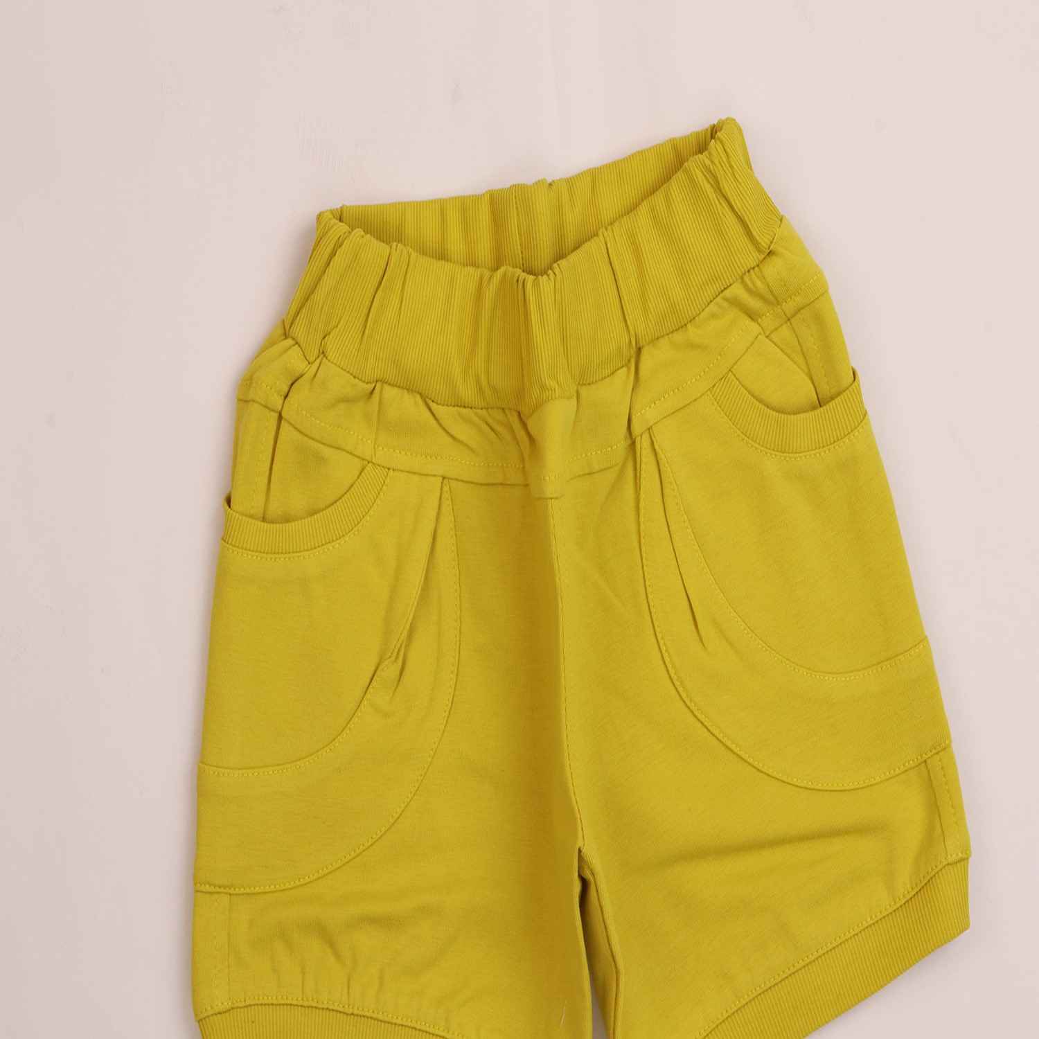 شلوارک ‏یکرو لایکرا دمپا کشباف (ست با کد 1890)