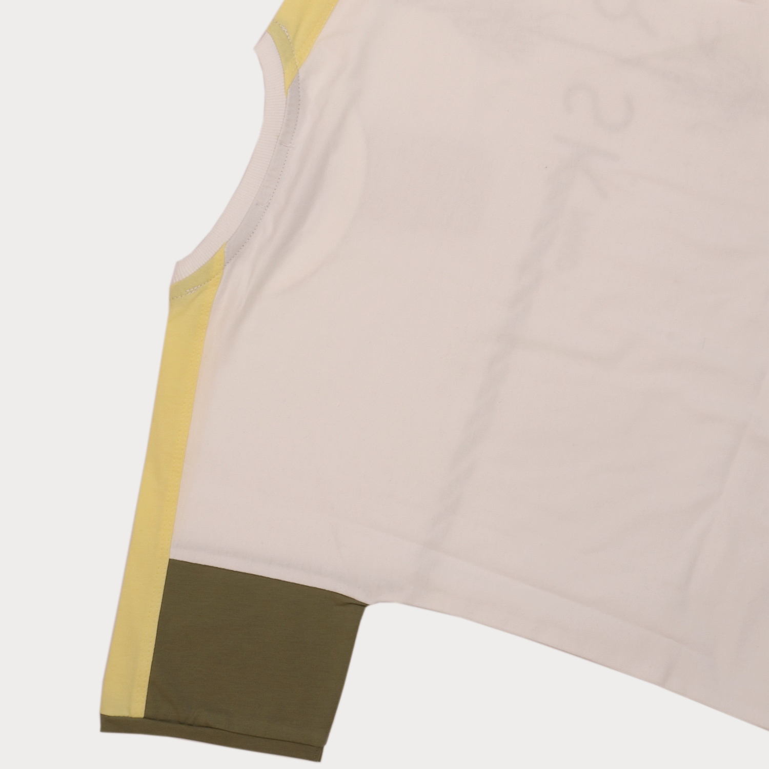 تیشرت‏ یکرو لایکرا آستین ‏برش‏ دار (ست با کد 1913)