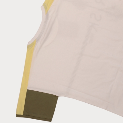 تیشرت‏ یکرو لایکرا آستین ‏برش‏ دار (ست با کد 1913)