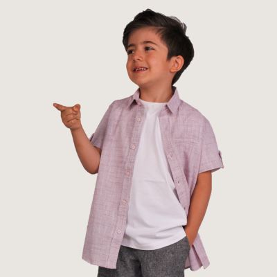 شومیز لینن ‏اسلپ ‏یقه ‏کلاسیک