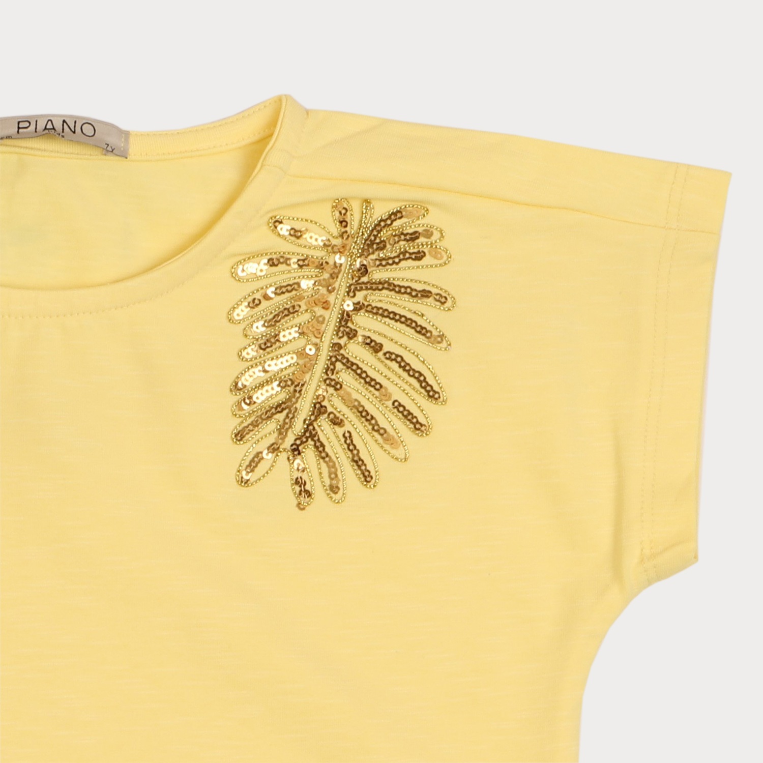 تیشرت‏ یکرو لایکرا اسلپ ‏دمپا گت دار