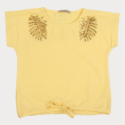 تیشرت‏ یکرو لایکرا اسلپ ‏دمپا گت دار