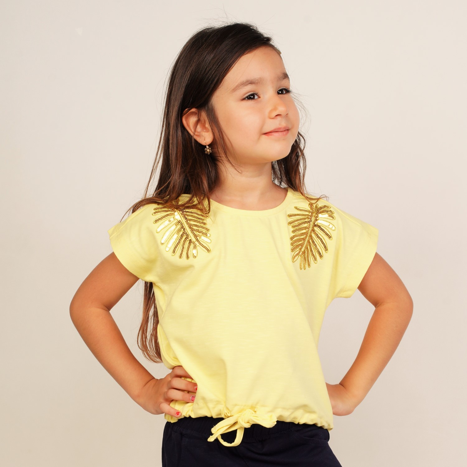 تیشرت‏ یکرو لایکرا اسلپ ‏دمپا گت دار