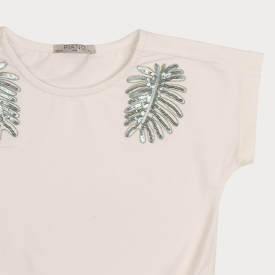 تیشرت‏ یکرو لایکرا اسلپ ‏دمپا گت دار